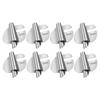 1/8pcs Stainless Steel Sewing Rolled Hemmer Foot 3mm-10mm Universal Sewing Hemming Puller Machine Presser Foot DIY Crafts Tool