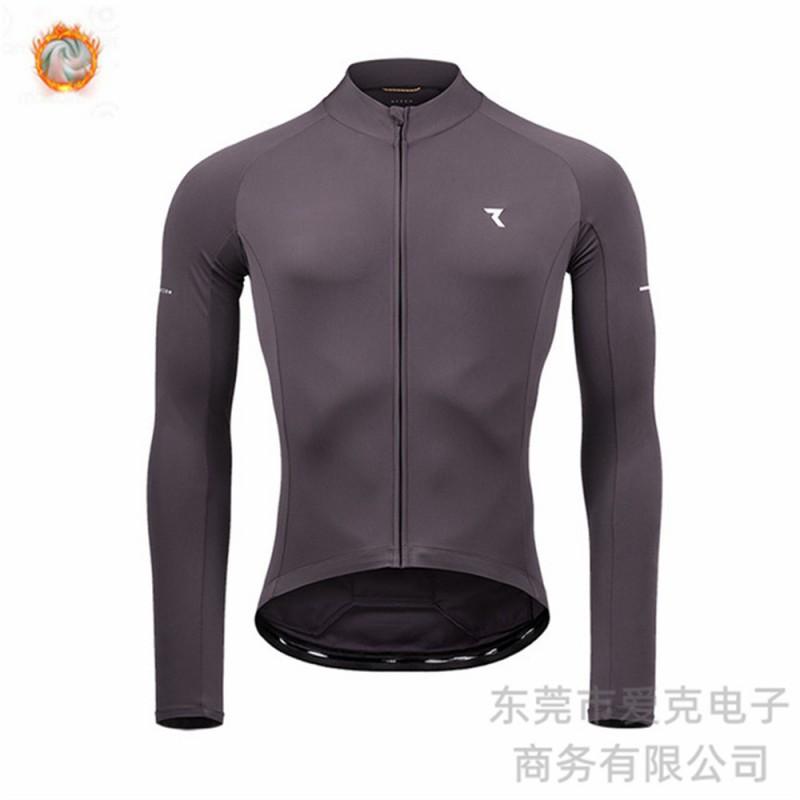Fleece Cycling Jersey Long Sleeve Thermal Padded Pants Set Mountain Bike Riding Winter Outdoor Sports