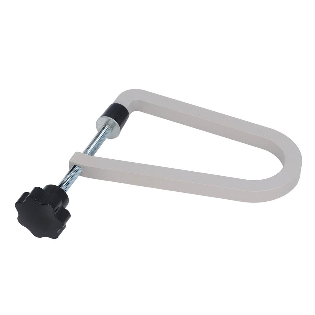 Classical Guitar Bridge Clamp Cast Steel U Shape Bridge Repair Maintenance Tool for Luthier Guitarist R257 Grey