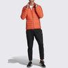 adidas Оригинальный трилистник, повседневный спортивный теплый пуховик с воротником-стойкой, зимняя мужская верхняя одежда, оранжевый, желтый, FH6633