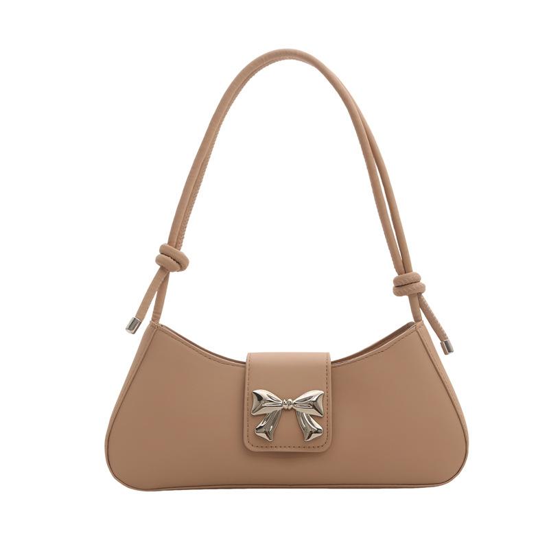 Bags Women'S Bags Fashion Small Square Bags Small Fresh Bows Handbags Niche Versatile Shoulder Bags Underarm Bags