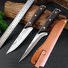 Handmade Forged Boning Chef Kitchen Knives Cleaver Meat Fish Fruit Vegetables Butcher Cutter Field BBQ Tools