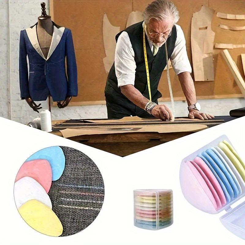10 шт. Мел для разметки треугольной формы смешанных цветов, 4 смешанных цвета, для шитья и кроя, принадлежности для шитья с разметкой