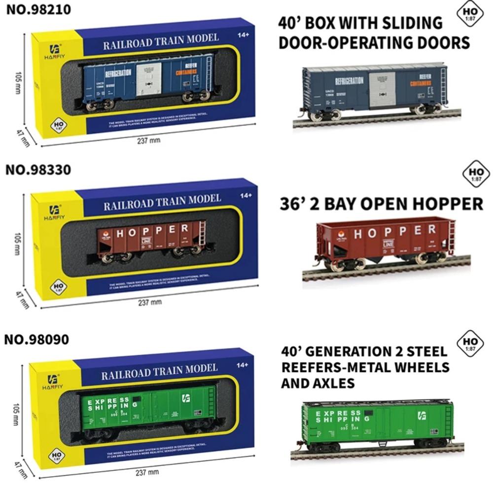 Тип HO 1/87 Игрушечный Поезд Симуляция Маленький Поезд Электрововоз Вагон Модель Разные Стилевые Модели Поездов Игрушка для Мальчика Подарок