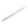Center Measuring Ruler, Workbench Ruler, 50mm-0-50mm Measuring Range, Adhesive Tape, Aluminum, with Hole (From Center)