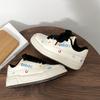 Модные повседневные низкие студенческие спортивные кроссовки Модные универсальные Новинка Буквы Граффити Толстая подошва Женская обувь Tenis De Mujer