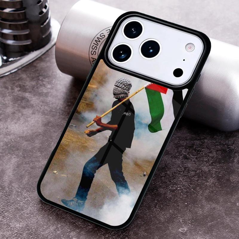 Бесплатный чехол для телефона с флагом Палестины для iPhone 17 16 15 Pro Max Air 14 13 12 11 Plus Ударопрочный чехол