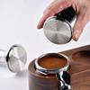 Flat/Thread Base Stainless Steel Coffee Tamper Calibrated Coffee Leveler  Home Brewing