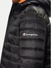 Champion Steppjacke Зима 'Куртка с капюшоном' schwarz