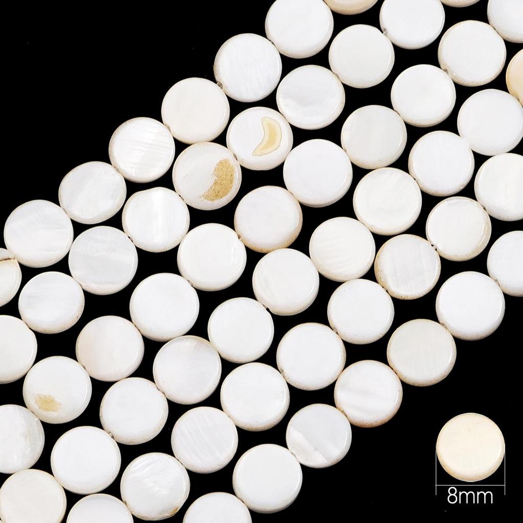 22-115 шт. Натуральные пресноводные ракушки Геометрические бусины для DIY ожерелья, браслета, серег, изготовления ювелирных изделий