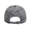 Autumn Winter Plaid Cap Men Baseball Cap Women Sun Hat Ponytail Panama Cap Visor Hats Snapback Hat