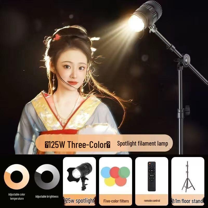 Live Stream Hair Fill Light: Atmosphere & Beauty Spotlight for Photography