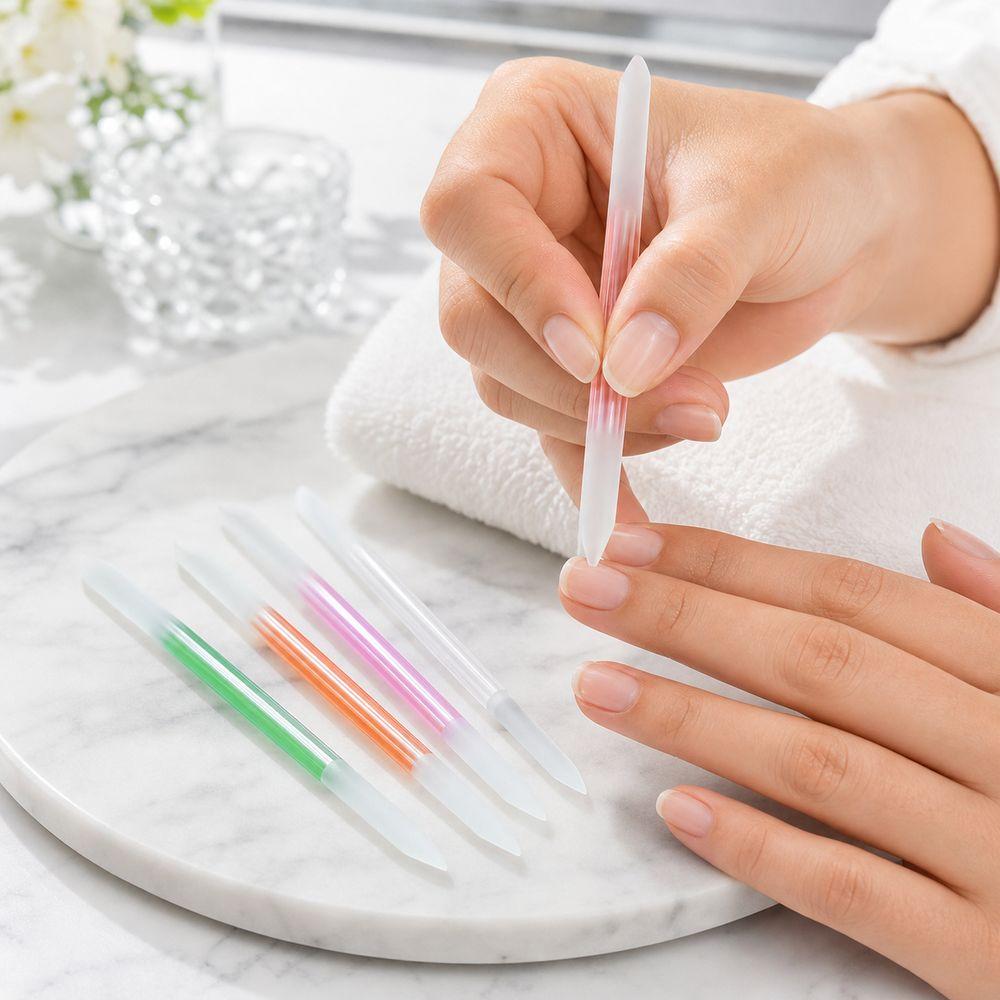 Professional Grade Manicure Stick Precision Filing Tip Cuticle Pusher  Home and Travel