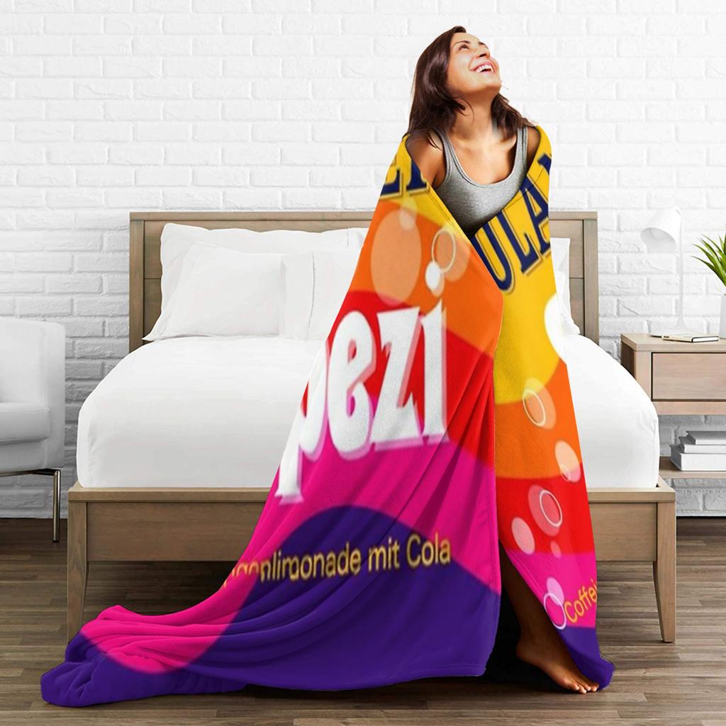 Плед Paulaner Spezi Качественный Теплый Мягкий Постельное белье Накидки Зима Студенты Уличный Принт Покрывало