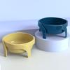 Приподнятые миски для кошек Приподнятое блюдо Миска для кормления домашних животных шириной 5,5 дюйма с подставкой для кошек и щенков Безопасный материал Легко чистить
