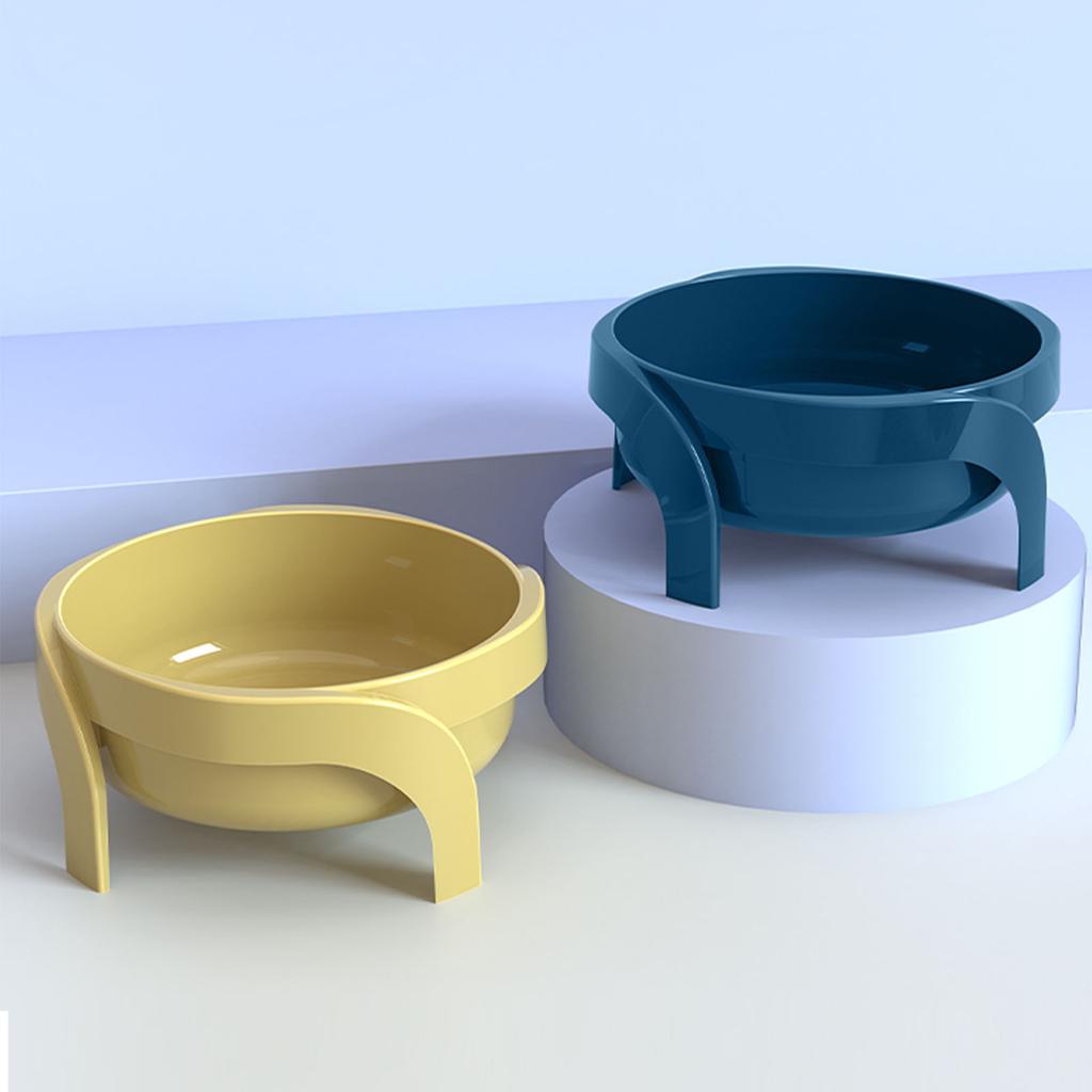 Приподнятые миски для кошек Приподнятое блюдо Миска для кормления домашних животных шириной 5,5 дюйма с подставкой для кошек и щенков Безопасный материал Легко чистить
