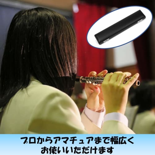 EXDUCT Flute Case for 16-Hole Flutes, Hardwood, Beginner-Friendly Storage, Stylish, Easy To Clean