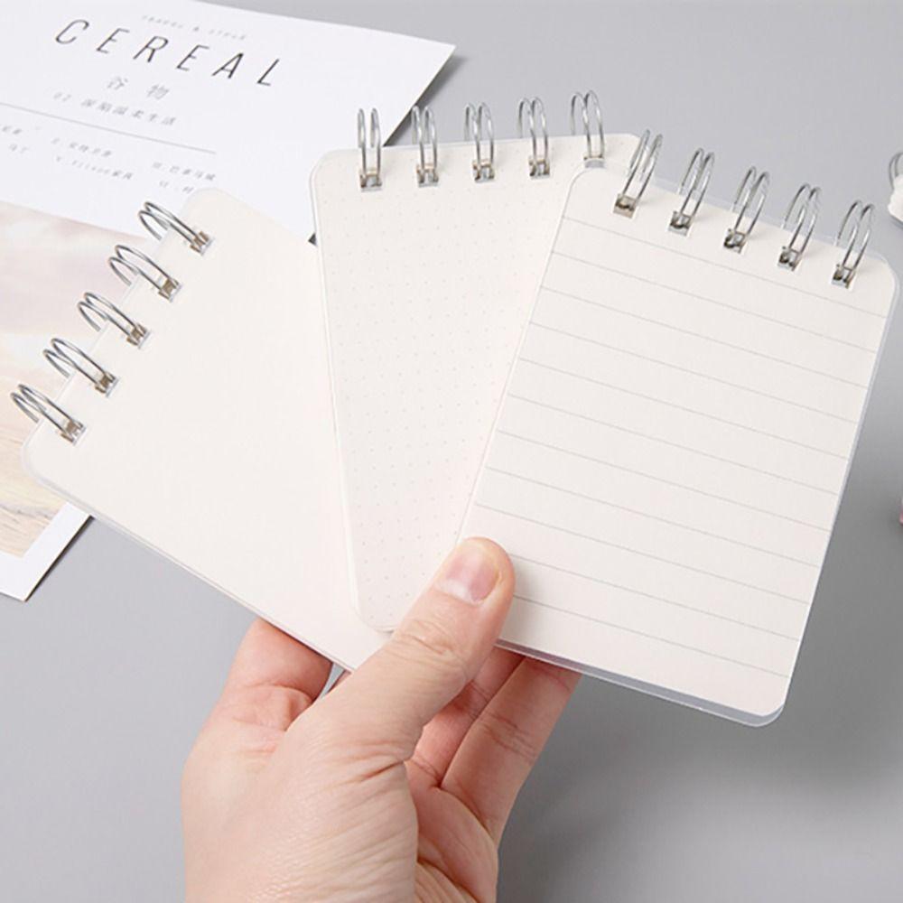 A5/B5/A4 Coil Notebook Grids/Blank/Horizontal Line Mini Notebook Notepad School Office Supplies