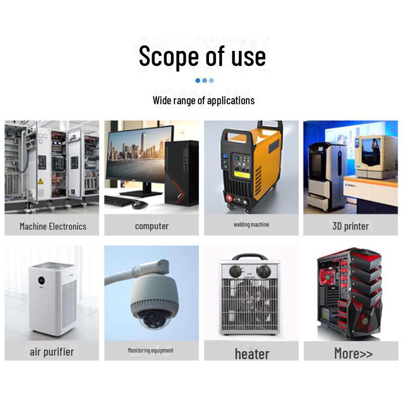 Промышленный вентилятор охлаждения DC9225 - бесшумный 5 В/12 В/24 В бесшумная работа