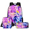 Kpop Witcher Girl Group Trendy Kids Backpack with High-Definition Print, Large Capacity, Lightweight, and Back-Protecting Design 6267