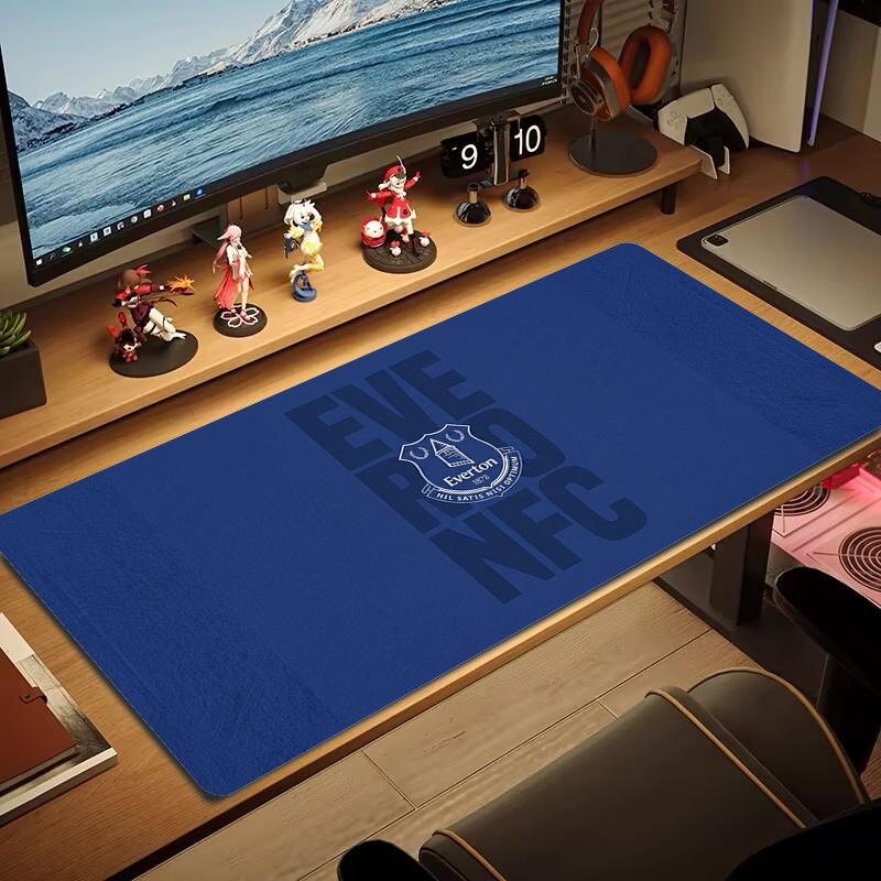 Коврик для мыши Everton FC Большой Игровой Коврик для Стола Нескользящий Ноутбук Планшет Большой Коврик для Мыши XXL Коврик Мини ПК Игровой Коврик С Замком по Краю_XIA