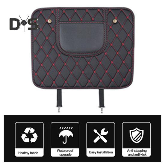 Коврик для автомобильного сиденья, защита спинки автомобильного сиденья с карманами-органайзерами, водонепроницаемая задняя крышка автомобильного сиденья, защита для салона автомобиля, аксессуары