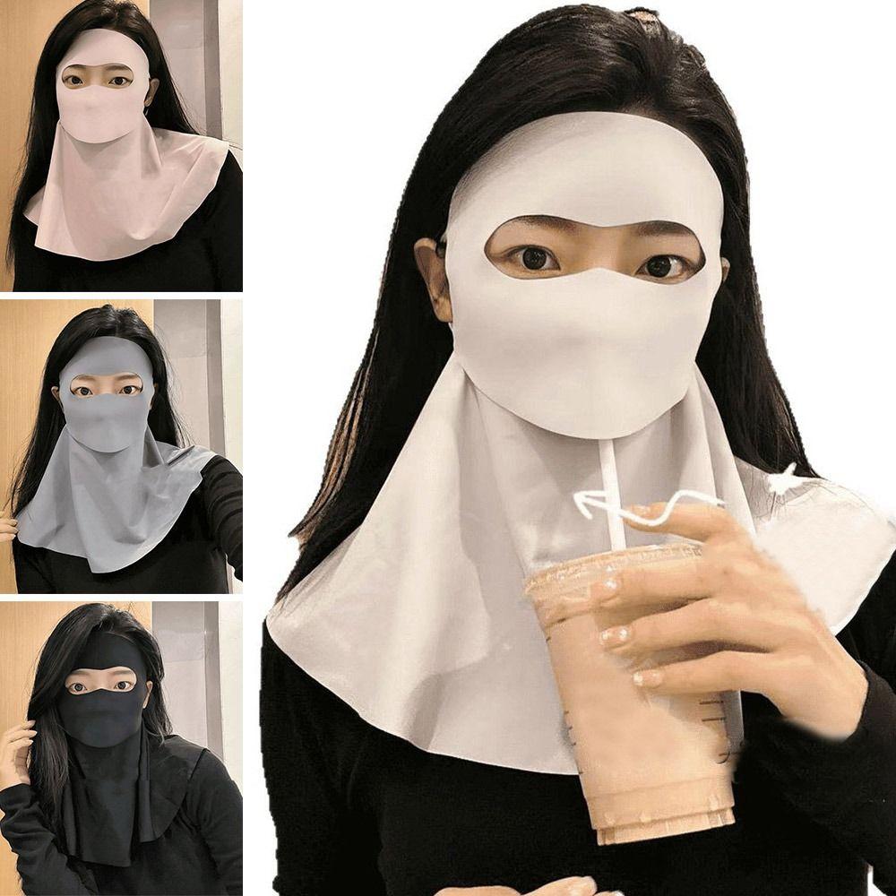 Windproof Summer Mask Sun Protection Neck Gaiter Scarf Fashion Neck Wrap Cover  Running