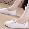 2024 New Hot Selling Women's Casual Shoes Women's Spring Casual White Shoes Sports  Flat Shoes Breathable Outdoor Zapatos Mujer
