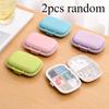 1pc Portable Moisture-Proof 8-Compartment Pill Box, Weekly Pill Organizer, Medicine Container