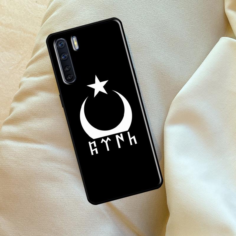 Чехол-флаг Турции Ататюрка для Oppo A60 A80 A40 A15 A16 A17 A57 A94 A74 A54 A76 A96 A18 A38 A58 A78 A98 A6 A5 Pro