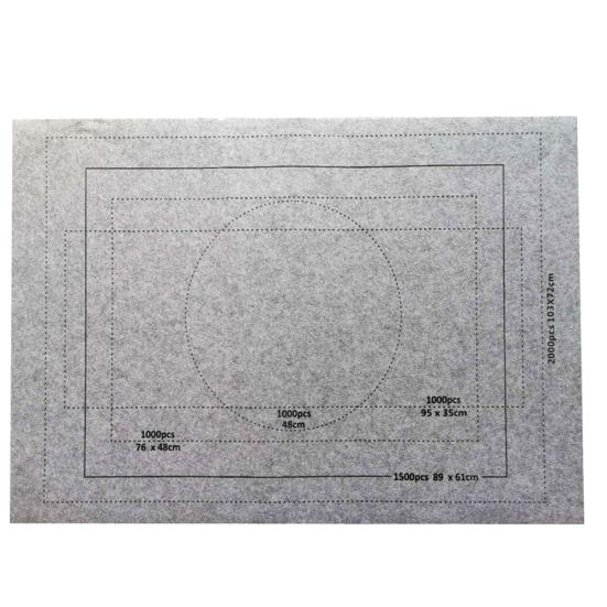 Felt Mat Roll Up Pad Storage Blanket Sheet for Jigsaw Puzzles Game Accessories