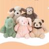 Dog Bear Plush Doll Dinosaur Animals Stuffed Doll Rabbits Plush Toy Kids Holiday Gifts