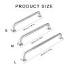 Bathroom Tub Toilet Handrail Grab Bar Stainless Steel 30/40/45cm Anti Slip Shower Safety Support Handle Towel Rack