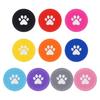 Car Water Cup Holder Pad Cat Paw Pattern Embeded Non Slip Mat Universal Automotive Bottle Holder Insert Pad 2.75in
