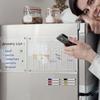 Magnetic Whiteboard Sticker Acrylic Writing Plan Whiteboard Portable Magnetic Refrigerator Dry Erase Board Calendar For Wall