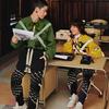 Puma Стеганая куртка с бейсбольным воротником и цветными блоками с мультяшным принтом, куртки унисекс, туманно-зеленый 539893-80