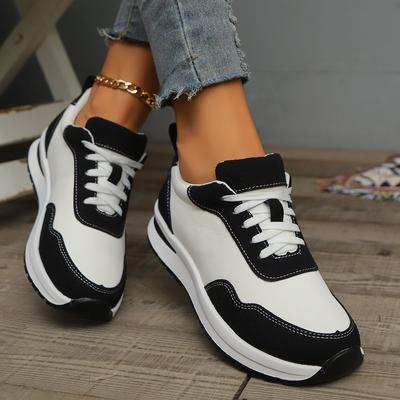 Женские разноцветные массивные кроссовки, легкие повседневные туфли на шнуровке, женская модная удобная спортивная обувь на платформе для женщин