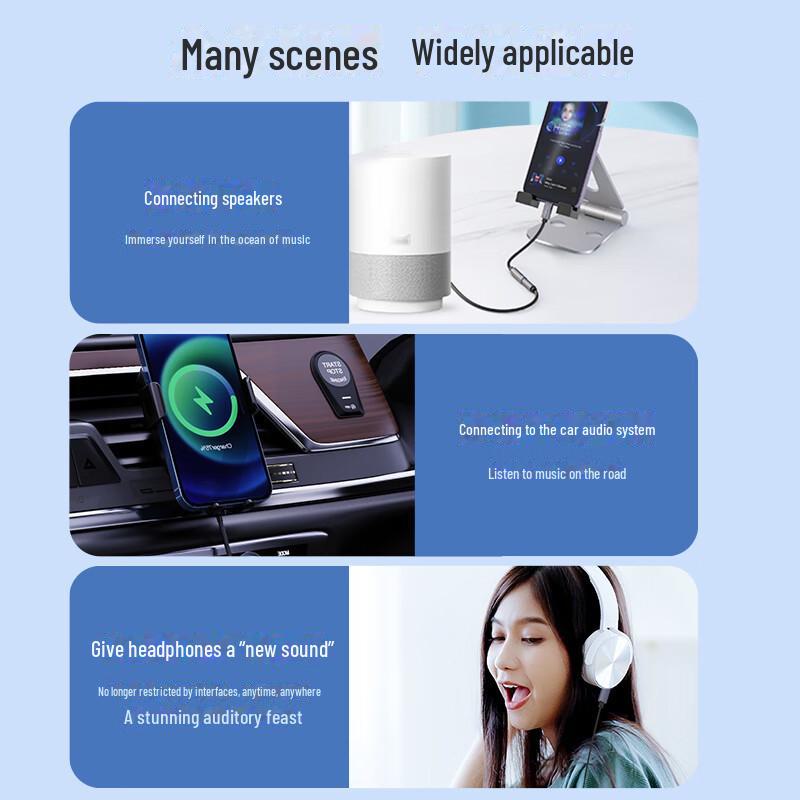 Адаптер Biaz Lightning на 3,5 мм для наушников с поддержкой микрофона