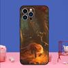 Anime Fox Phone Case For iPhone 16 15 14 13 12 11 17 Pro Max Plus 12 13 mini 16e 17 Air Bumper Cover