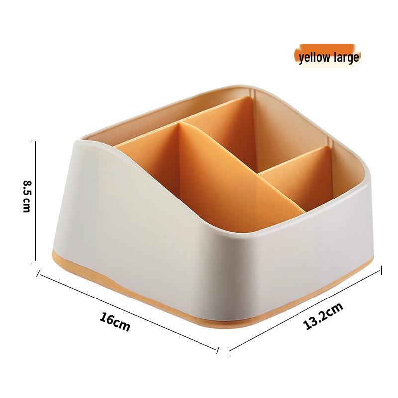 Настольный органайзер для канцелярских принадлежностей с отделениями для маркеров, скрепок, скоб, ластиков и зарядных кабелей