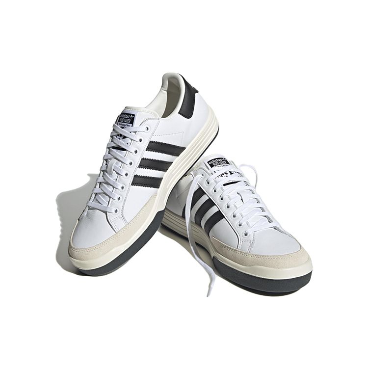 adidas Originals Rod Laver Нескользящие Прочные Легкие Низкие Кеды Унисекс Белые HQ7025