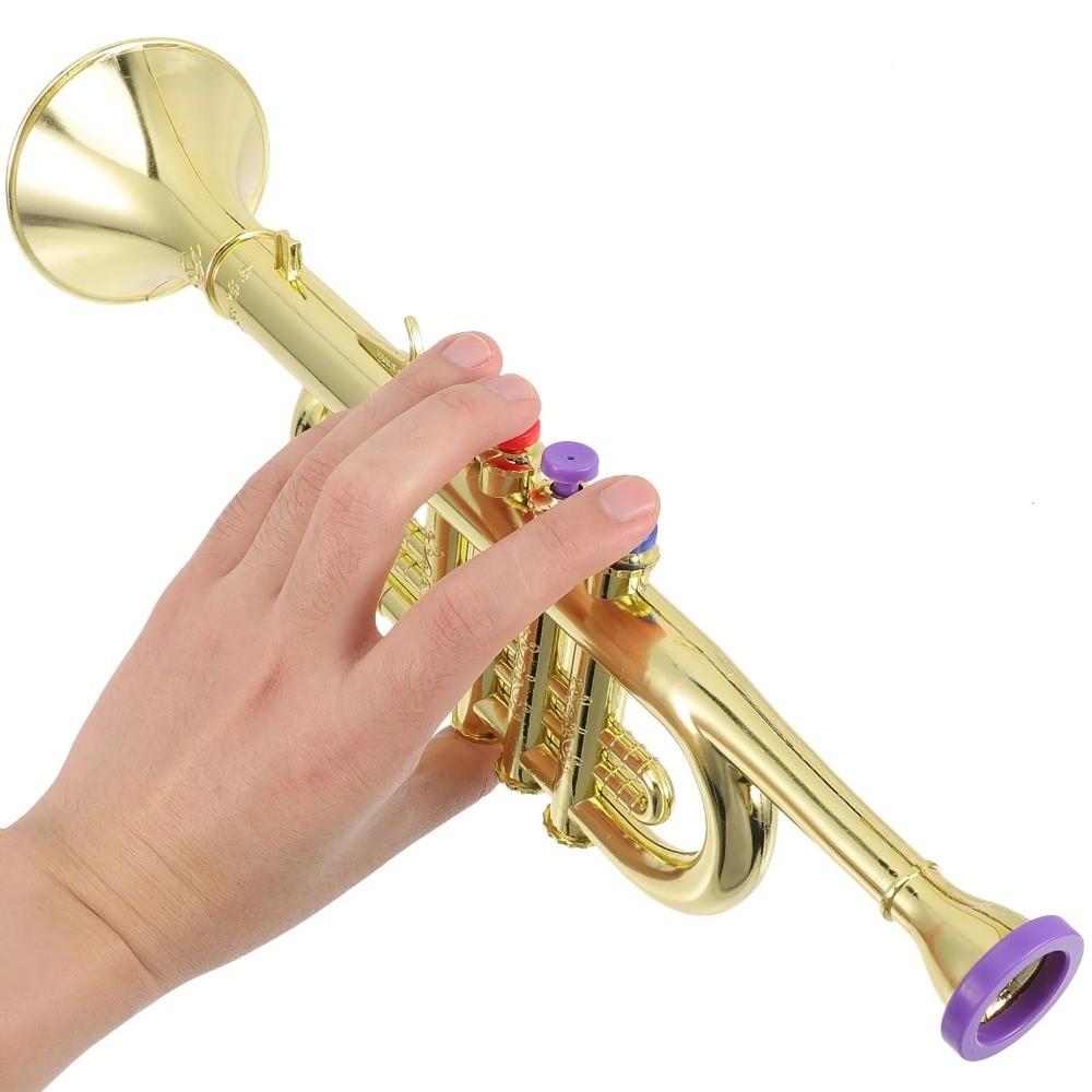 Simulated Musical Kids Saxophone Toy Silver Gold Musical Instruments For Toddler