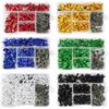 177pcs/box Aluminum Windscreen Screws Colorful Fasteners Screws Set Motorcycle Fairing Bolt Kit