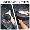 Non-Slip Bottom Auto Seat Pad Soft Fluffy Car Interior Supplies Car Seat Cushion Set  Car Interior