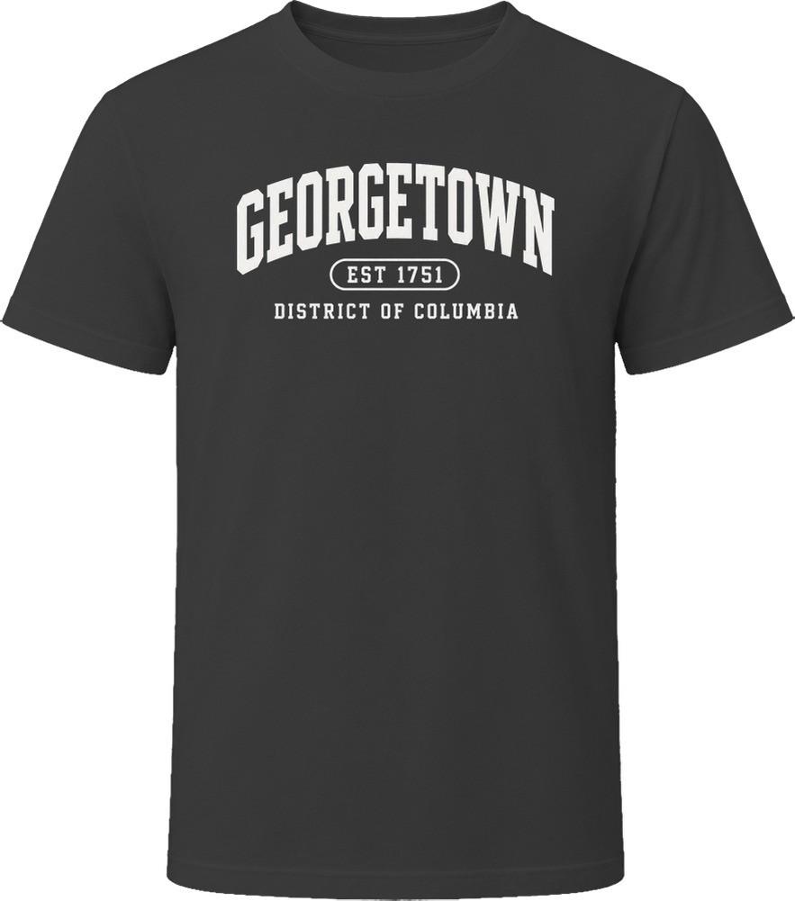 Georgetown DC Established 1751 Vintage Varsity City Pride T Shirt