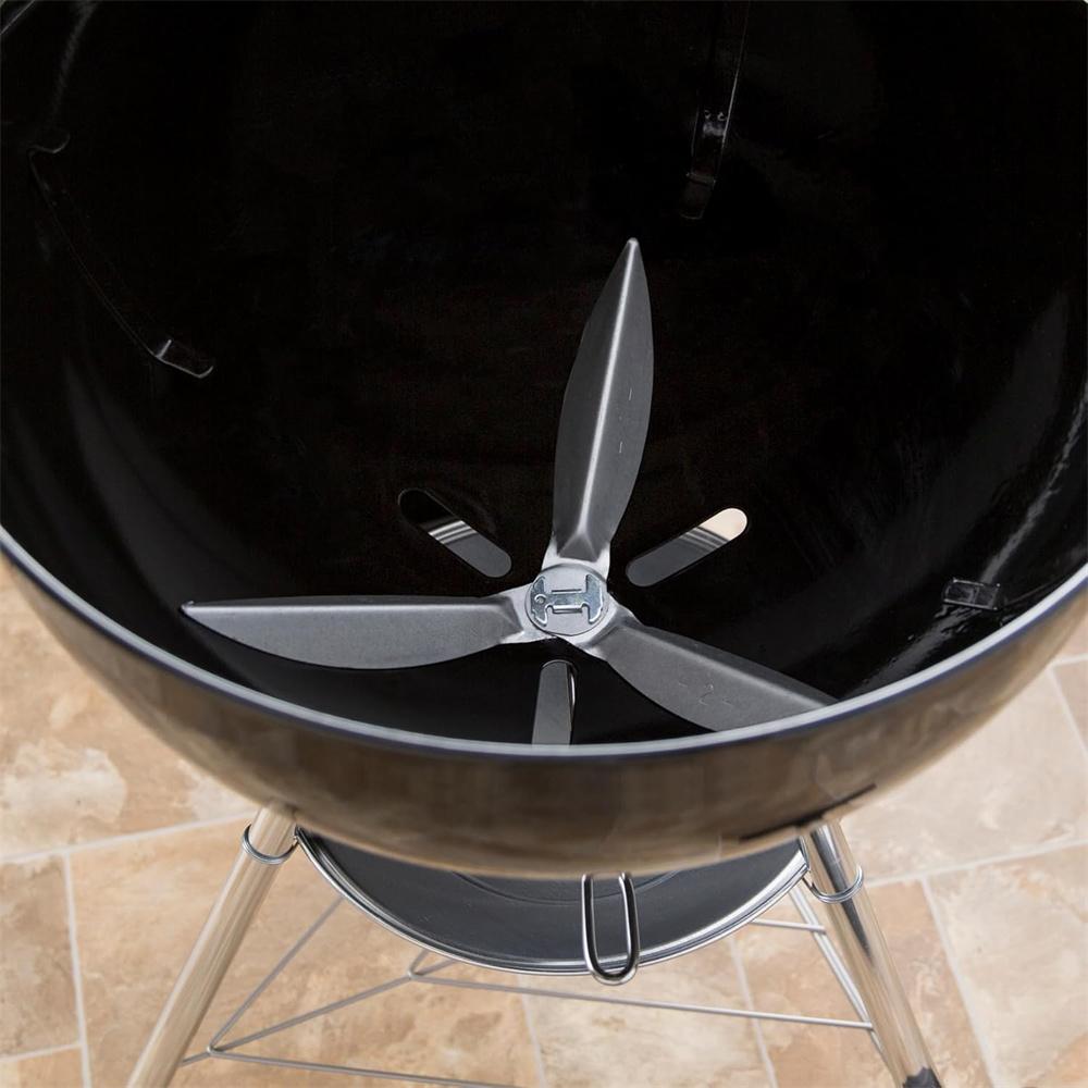 Новый 22-1/2-дюймовый комплект системы очистки One-Touch для грилей Weber Silver