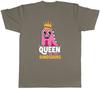 Personalised Queen of Dinosaurs Unisexs TShirt Tee Gift Top