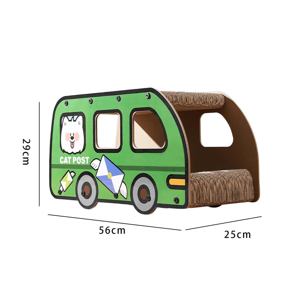 Когтеточка для кошки в грузовике, кошачья доска для кошек в помещении, кошачьи принадлежности для домашних животных, игрушка для котенка