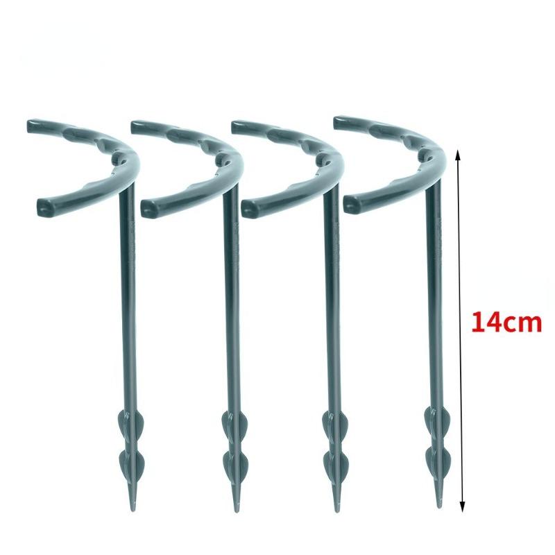 2-12PCS Plant Support Pile Garden Semicircle Flower Stand Cage Plant Grow Fixing Rod Vine Climbing Bracket Stake Holder Bonsai Tool