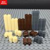 50 шт. / партия МОЕ СОБСТВЕННОЕ ТВОРЕНИЕ Модифицированные кубики 1x2 включая крепление с профилем бревна 30136 Обучающие строительные кубики фигурка Детские игрушки